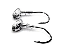 Brush Weedless Bass Fishing Jig Lure UnPainted Victory V Loc or Mustad Hook New