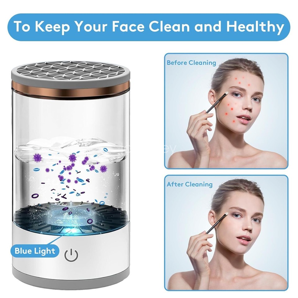 Automatic Brush Cleaner Electric Makeup Brush Cleaning Machine Fast