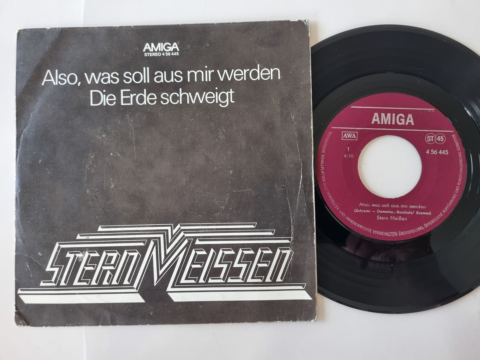 Stern Meissen - Also, Was Soll Aus Mir Werden / Die Erde Schweigt 7'' Vinyl