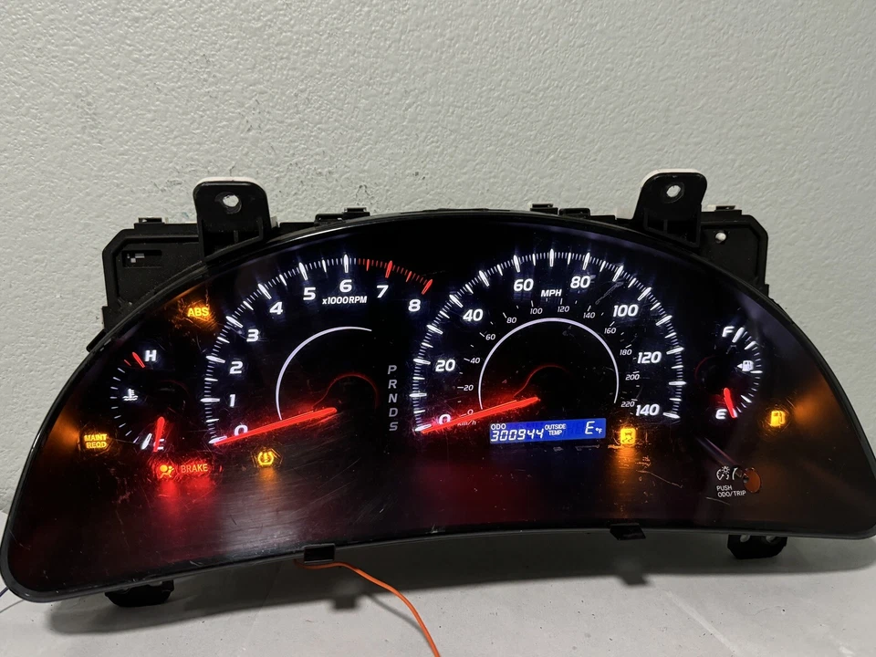 Cuadro de instrumentos velocímetro Toyota Camry 2010-2011 OEM B04B31020 301 k Foto 3 de 4