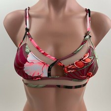 Victoria's Secret PINK Swim Lightly Lined Bikini Top - Multicolor - XS - NWT