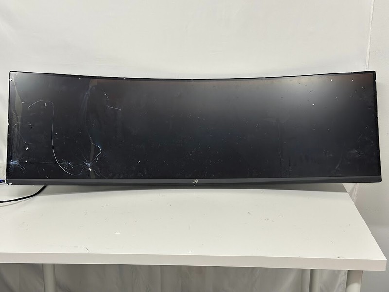 ASUS ROG Strix XG49VQ 49 in. 32:9 Ultra-Wide Curved LCD Monitor READ/FOR PARTS