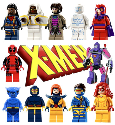 NEW LEGO  X-Men Marvel Super Heroes Minifigures / AUTHENTIC / YOU CHOOSE