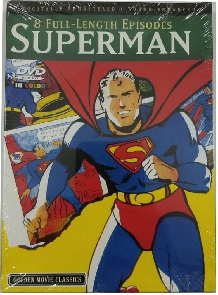 SUPERMAN Vol. 1; 8 Full-Length Episodes (Genius Entertainment