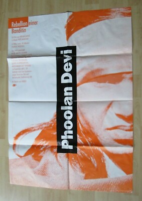 Filmplakat : Rebellion einer Banditin ( Phoolan Devi ) 