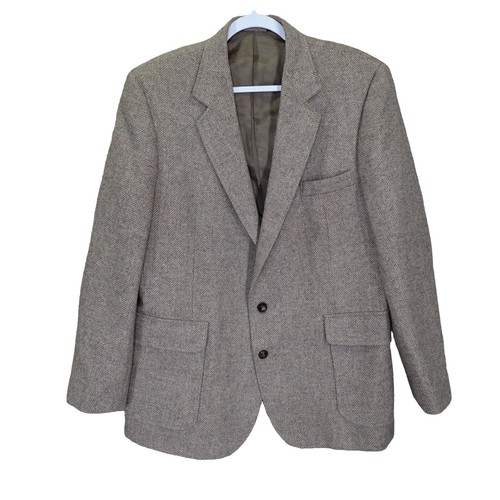 vintage Imperial HAGGAR Wool Blend Sport Coat Jacket Blazer Mens