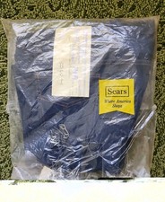 NEW Vintage Sears Genuine Roebucks Men's Jeans 42x32 NOS Straight Leg Dark Wash