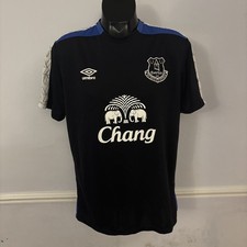 Everton Football Training Shirt Umbro Large L 