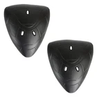 2 pieces SAS-TEC SC-1/08 tailbone protector protector tailbone protector black