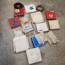 Lot Of 122 Ring Groove Spacers 2 Cutting Bits For Reconditioning Old Pistons