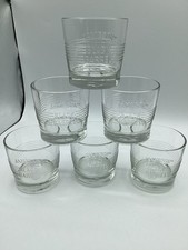 Set 6 bicchieri Jameson Black Barrel Lowball Irish Whisky 10 oz logo in rilievo