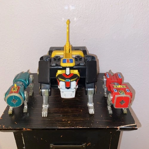 Vtg Bandai VOLTRON Lionbot Golion 1981 Y&K GB-36 Diecast Made Japan INCOMPLETE