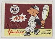 1970 Fleer Laughlin World Series Heinie Groh 1922 World Series #19 1q9