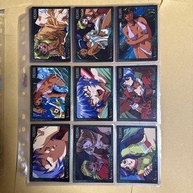 DESIRE 1997 Sega Saturn trading card set 99 full complete game memorabilia