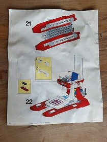 Vintage 1993 LEGO Model Team 5521 Sea Jet - 100% complete w/instructions Germany