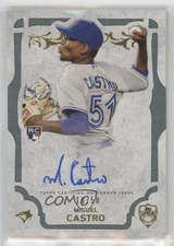 2015 Topps Supreme Auto Green /50 Miguel Castro #SA-MC Rookie Auto RC