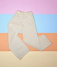 WONDER MAID Non Cling NYLON Slip Pants Ivory Women's Medium ILGWU Vintage