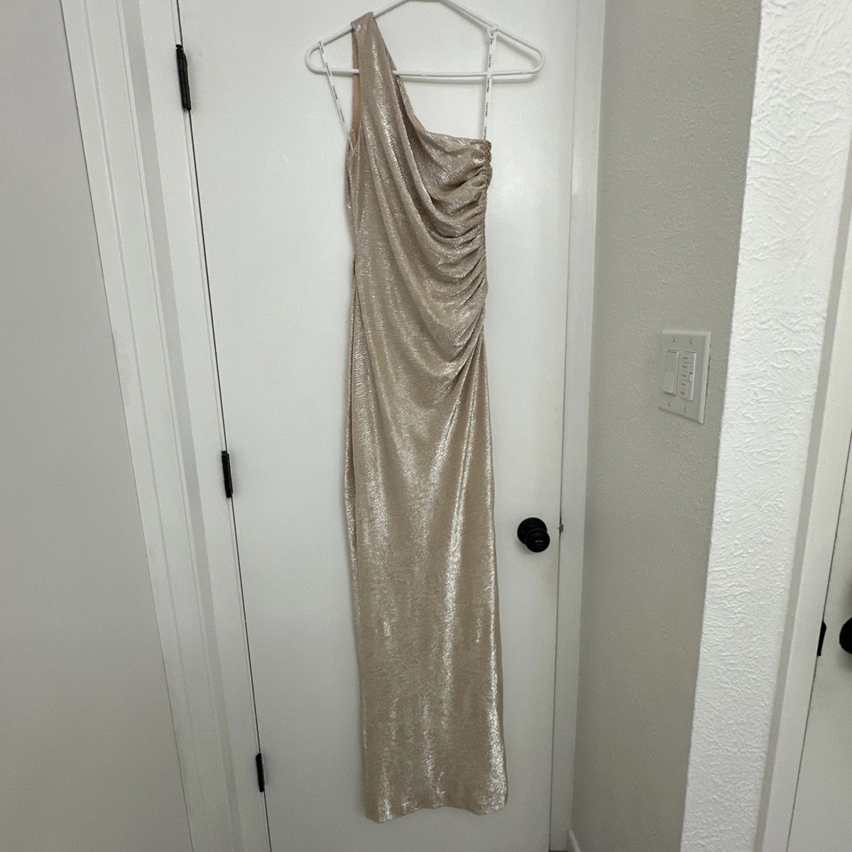 calvin klein gold one shoulder dress Dresses for Women for sale xpm13Apr25