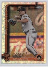 2025 Topps Chrome Logofractor Edition Willy Adames #282 1mq2