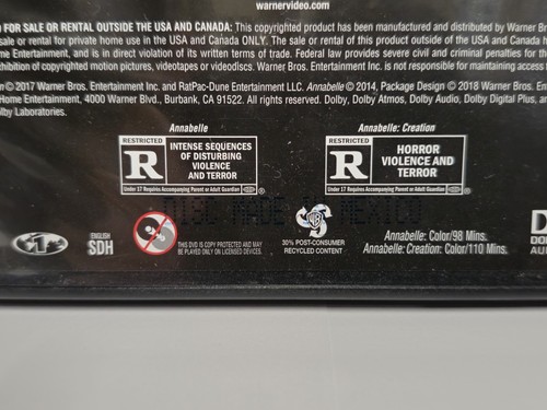 Annabelle - 2 Film Collection DVD 2017/2018 Horror - Bild 8 von 11