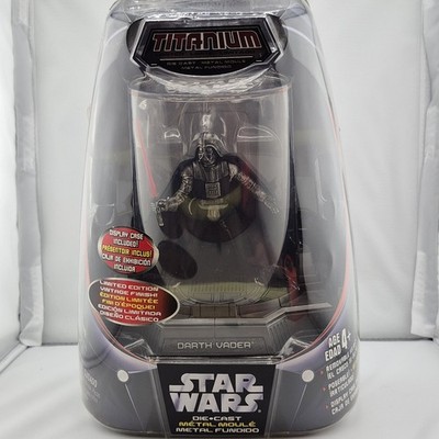 Star Wars Titanium Series Darth Vader   DieCast   Limited Edition  Display -Sith