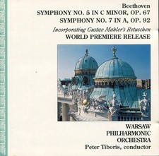 Beethoven Composer ; Mahler Comp, Beethoven: Symphonies Nos. 5 7: , audioCD