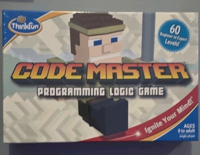 ThinkFun Code Master Programming Logic Game 60 Levels Ages 8+ Single Player