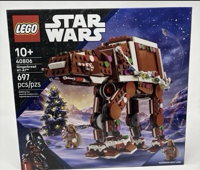 *SHIPS TODAY* LEGO Star Wars Gingerbread AT-AT (40806) BRAND NEW