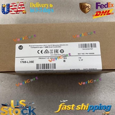 1769-L35E SER B CompactLogix 1.5 MB ENet Controller 1769L35E Factory US Free Tax