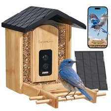 Smart Bird Feeder with Camera for Wild Birds - Identifies 11,000 Species,
