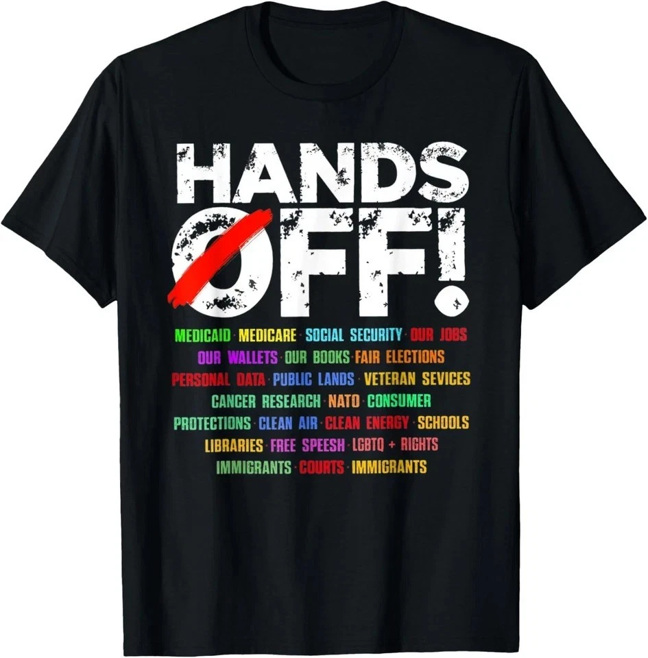 2026/Hands Off Protest Social Security And Medicare Unisex T-Shirt