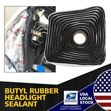 8Meter Butyl Tape Rubber Glue Headlight Sealant Retrofit Reseal Headlamps Door