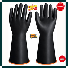 14 XL Chemical Resistant Gloves Heavy Duty Ru...