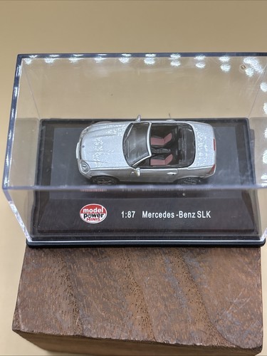 Mercedes-Benz SLK Silver 1:87 Die Cast Model Power Minis - Picture 3 of 6