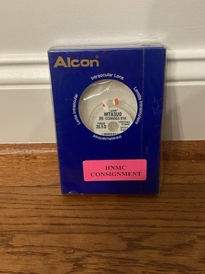 ALCON Intraocular Lens Power- 20.5D Length- 12.5mm Optic- 5.5mm 12395553