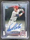 2025 Bowman Draft Eli Willits Chrome Auto 1st Prospect #CPA-EW Nationals