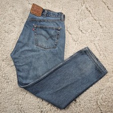 Vintage 90s Levis 501xx Mens Jeans Made In USA Button Fly 1993 Size 39.5x31