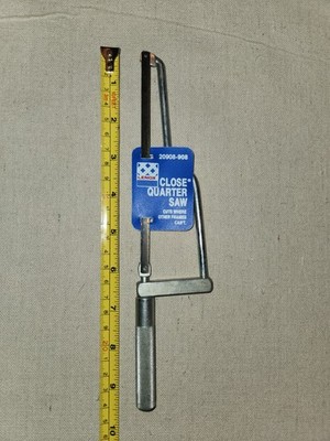 Lenox 20908-908 Close Quarter Saw   NOS, New Old Stock, Unused, Aluminum HandSaw