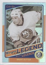 2012-13 O-Pee-Chee Marquee Legend Rainbow Foil Brent Sutter #529 0f8