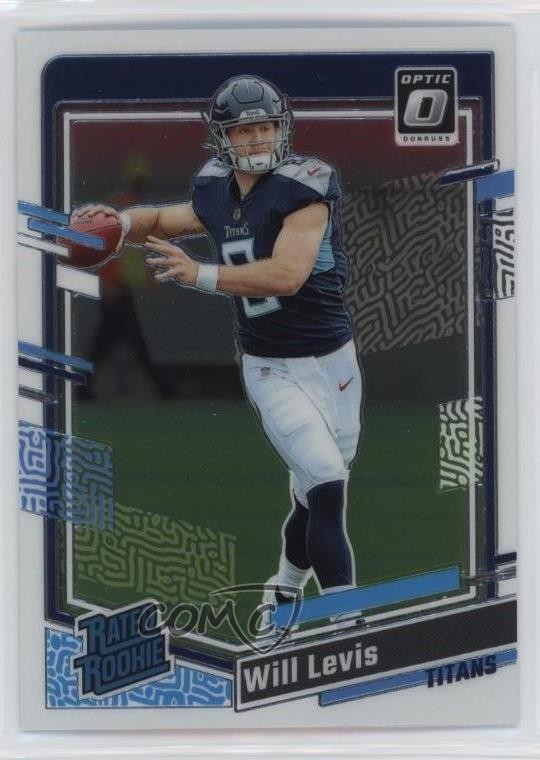 2023 Panini Donruss Optic Rated Rookie Will Levis #298 0q1p