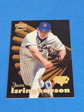 JASON ISRINGHAUSEN  1996 PINNACLE ZENITH BASE SET CARD ARTIST'S PROOF PARALLEL