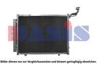 AKS Dasis Kondensator, Klimaanlage 092034N Passend FüR 2113906
