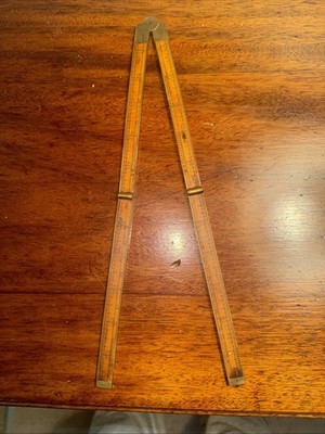Vintage Antique STANLEY No 62 Rule Ruler Sweetheart Era 1920-35 