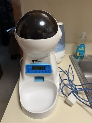 Automatic Pet Feeder USB with Battery Backup for Cats Dogs