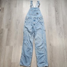 Vintage Adult Oshkosh Vestbak Carpenter Overalls Men 30x32 Denim Work Wear Blue