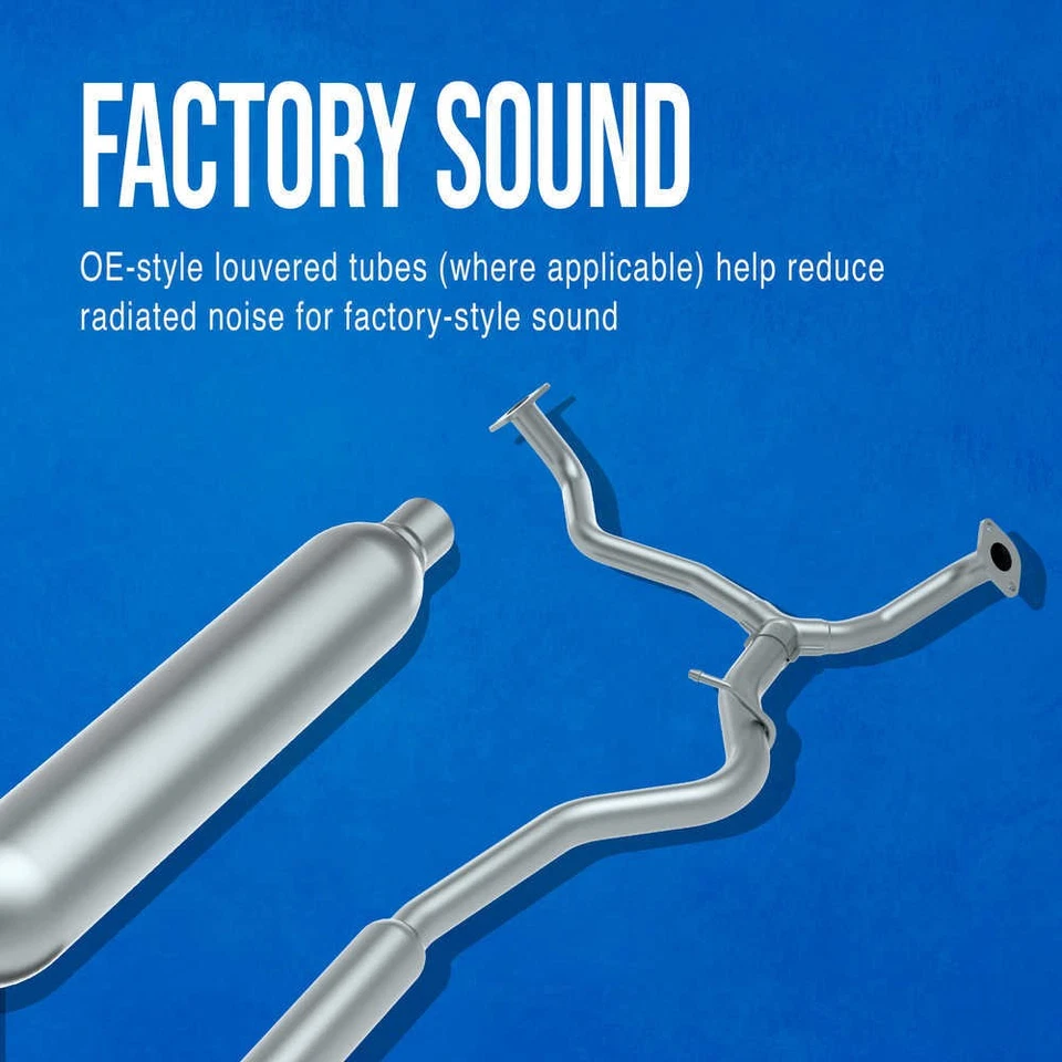 Exhaust Resonator and Pipe Assembly For 2004-2006 Chrysler Pacifica 3.5L V6 - Image 3 of 4