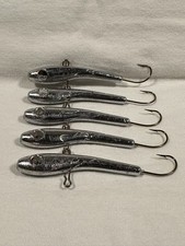 Shiver Minnow  Jigging Rap Ice Fishing Lure Bait KIT Unpainted FREE SHIPPING