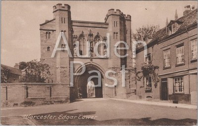 Vintage Friths Serie Postkarte Worcester Edgar Tower topographisch Nr. 65607A