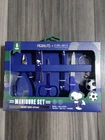 5 Piece Peanuts & Celavi Manicure Set With Bonus Key Chain
