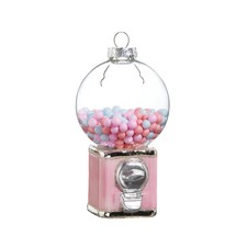 Pink Gumball Machine Christmas Ornament